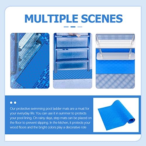 Alfombrilla antideslizante para escalera de piscina miniatura 3
