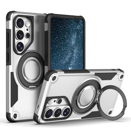 Funda Samsung S26 Ultra que evita caídas gracias a su anillo y trasera imán