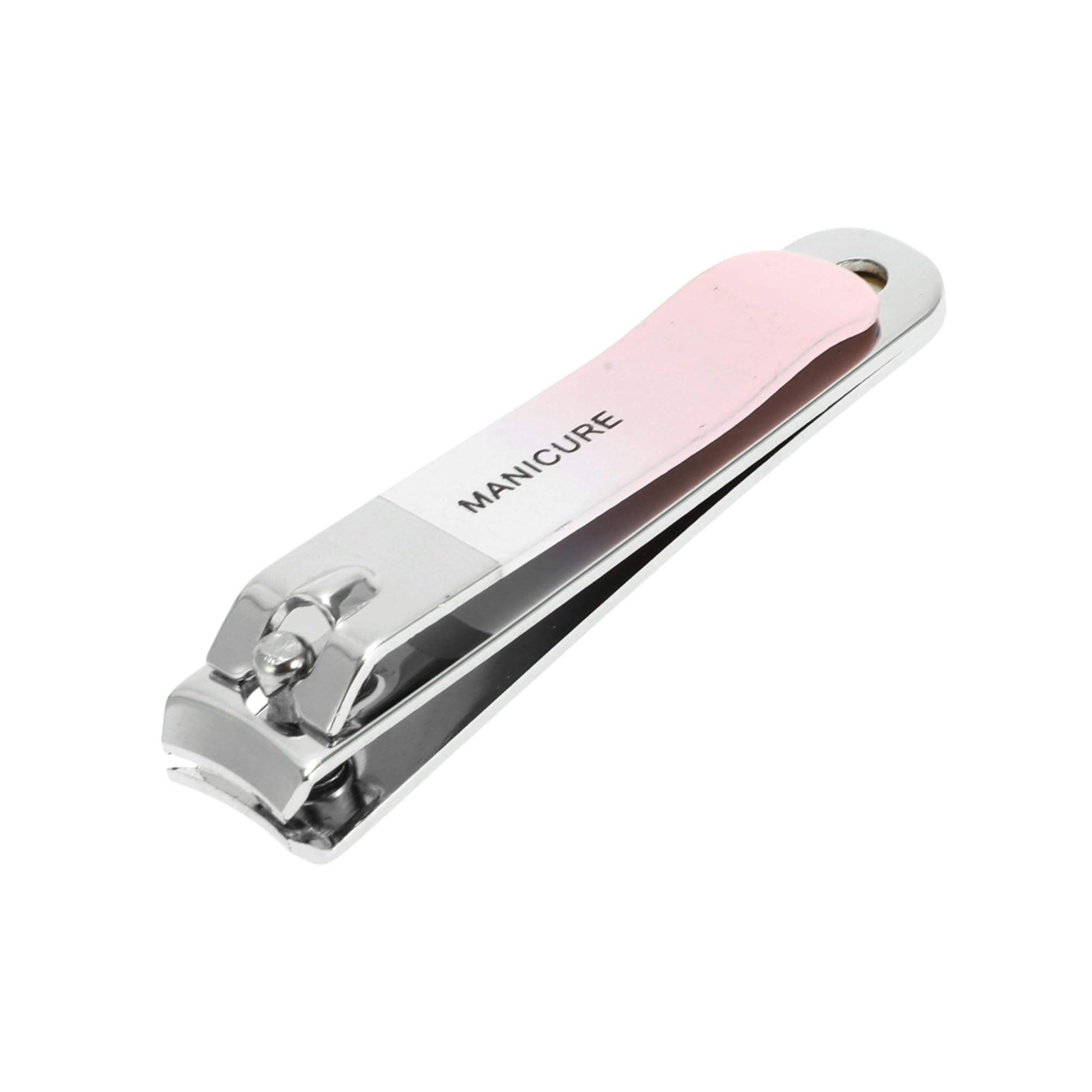 Generic Gradient Small Flat Nail Clippers Toenail Clippers Pink 1 Pc