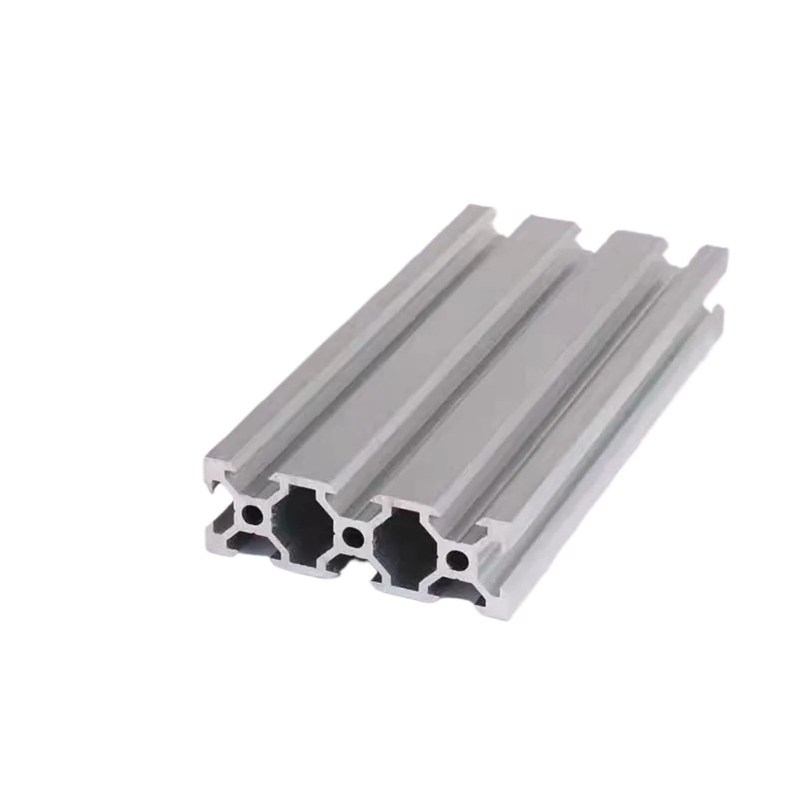 GTPBAO Profilo in alluminio anodizzato argento 20x60mm, standard europeo, telaio estruso for attrezzature da officina, espositori e telai Binario estruso(200mm 7.87")