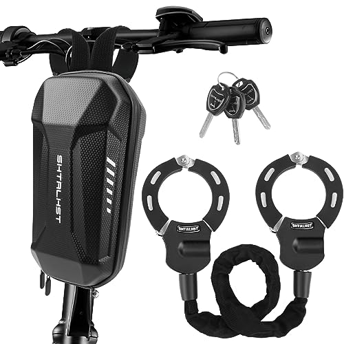 SHTALHST Scooter Lock, Universal Scooter Bag, Electric Scooter Accessories, Electric Scooter Locks...