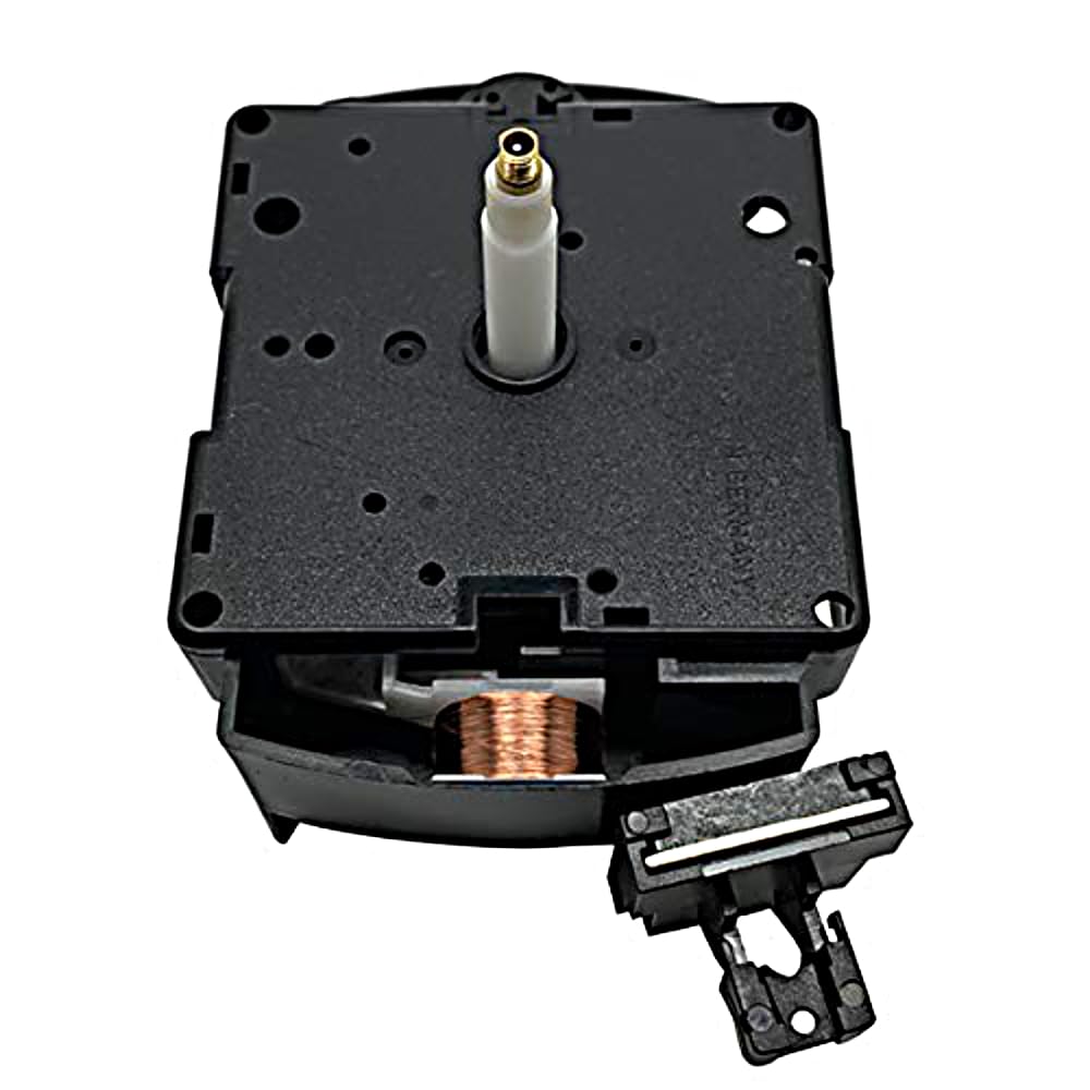 New Replacement Quartz German UTS Euroshaft Pendulum Clock Movement Mechanism Motor Battery Operated (26mm shaft suitable for clock face 12-18mm thick)