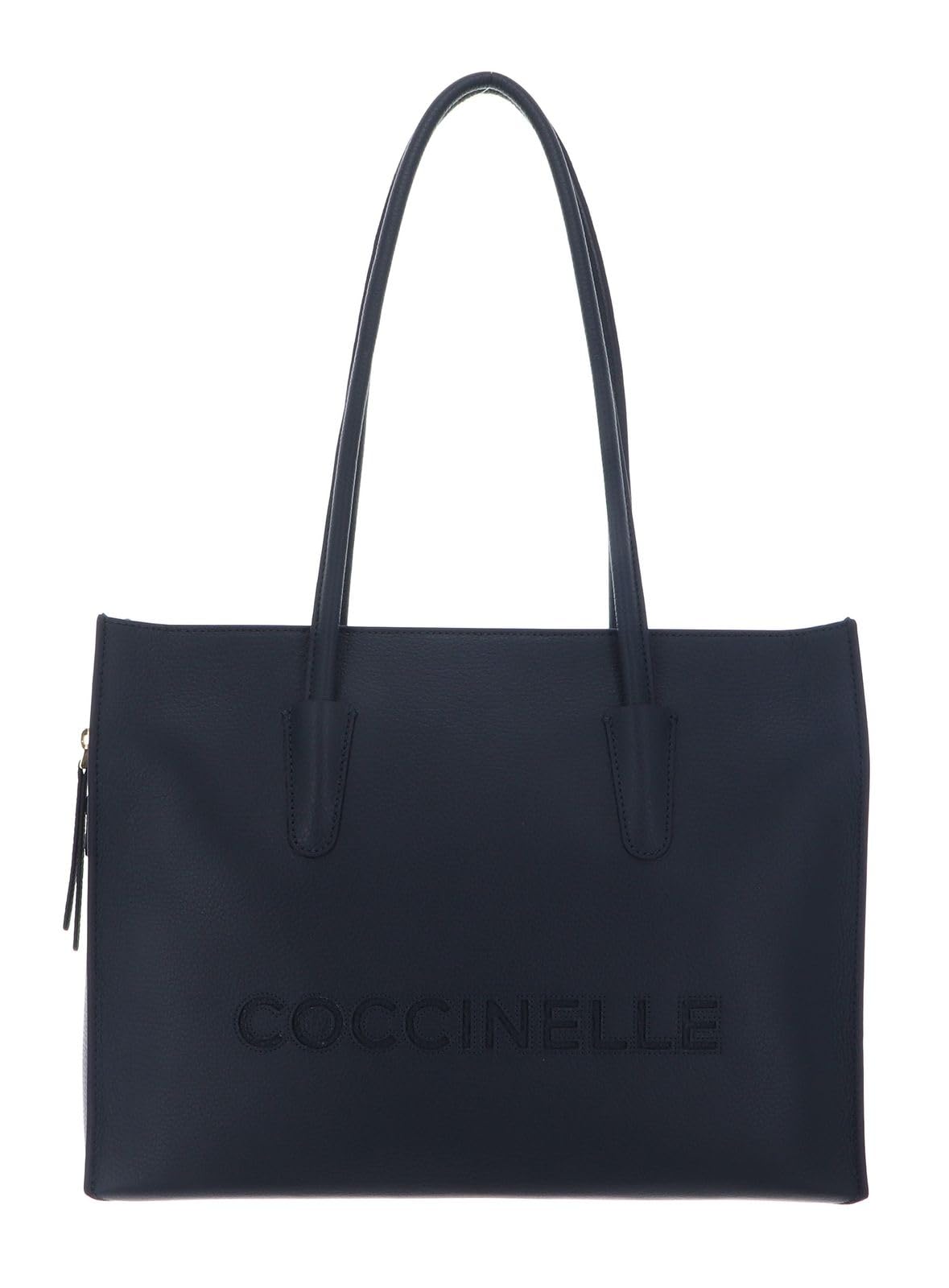 COCCINELLE Cuero bolso shopper bolso de hombro con compartimento para portátil Myrtha26 Handbag Grained Leather
