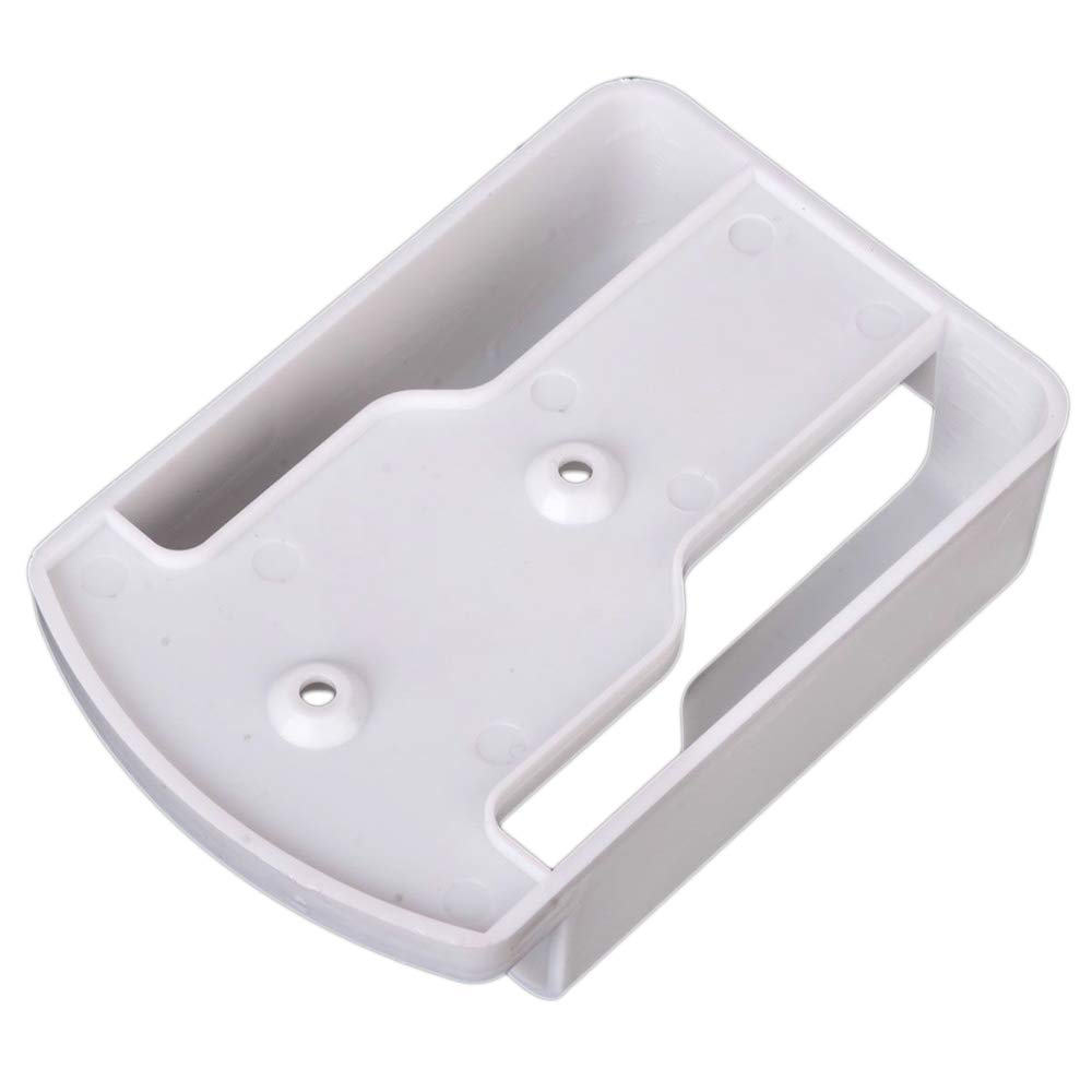 Image secondaire de SMTHOME Climatiseur Support de télécommande Boîtier de rangement mural Organisateur Rack pour TV Télécommande Téléphone (Blanc 2)