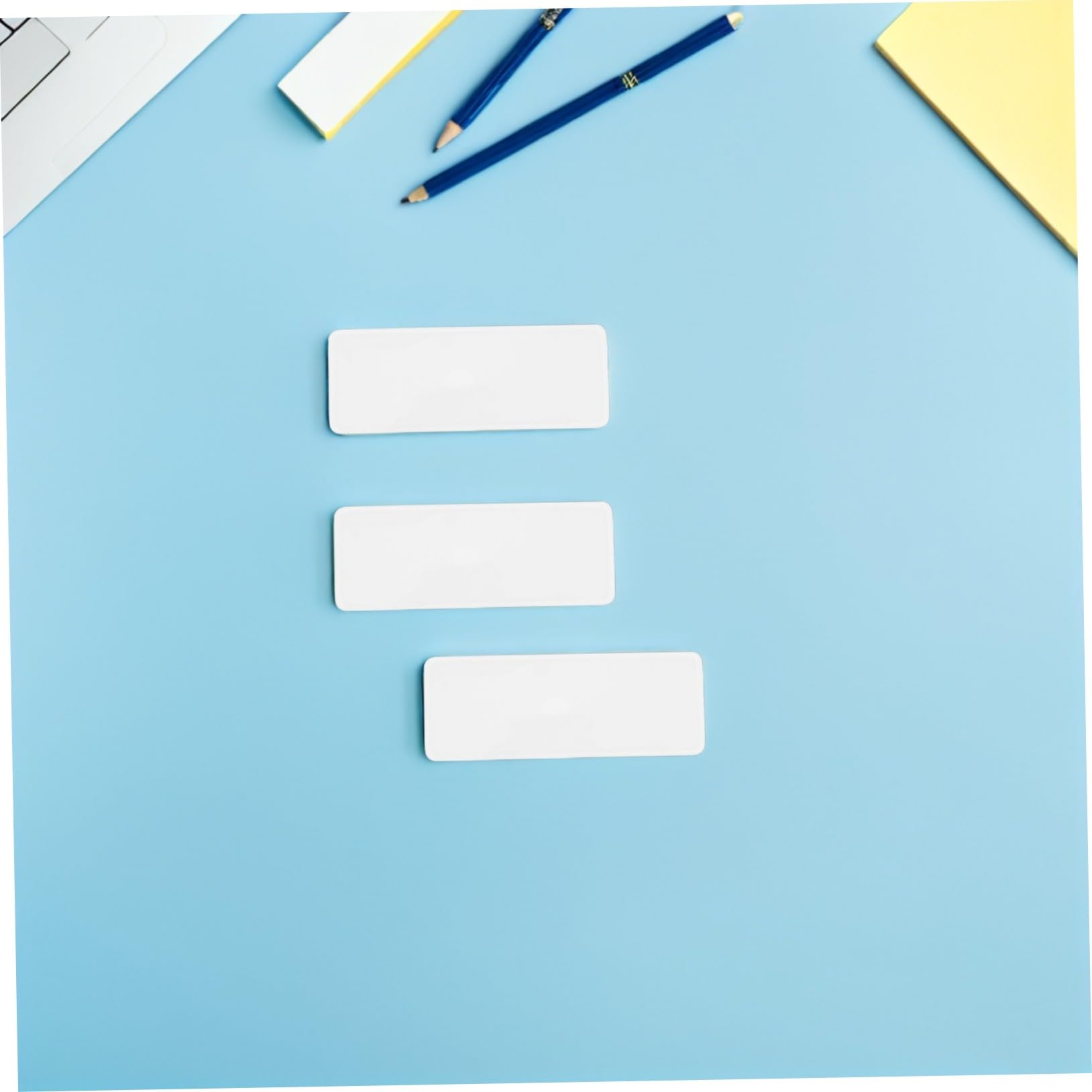70 Stück Teiliges Magnetisches Whiteboard Trocken Abwischbaren Wiederverwendbaren Namensschildern Vielseitige Abnehmbare Magnetetiketten für Büro Schule und Meetings zur Einfachen