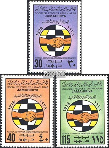 Prophila Collection Libia Michel.-No..: 669-671 (Completa Edizione) 1978 Conferenza in Via di Sviluppo (Francobolli per i Collezionisti)