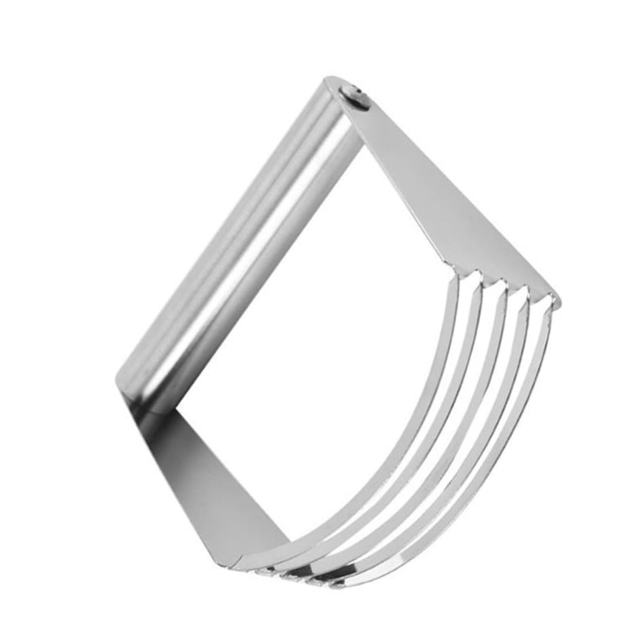 Cabilock Cookie Cutters for Baking Stainless Steel Pastry Blender Dough Stirrer Round Biscuit Cutter