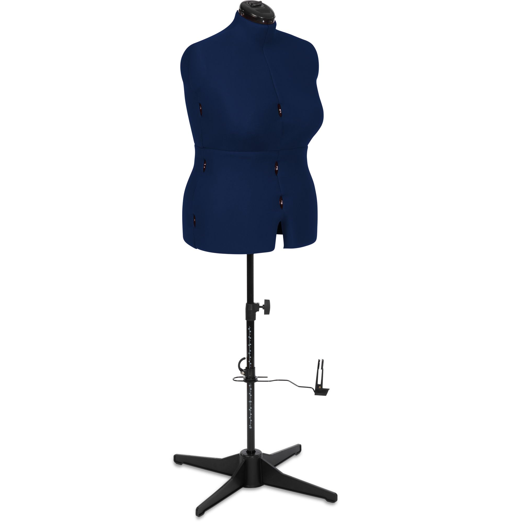 Sewing Online Adjustable Dressmakers Dummy8 PartPlain NavySize LargeUk 18-24 from B&Q