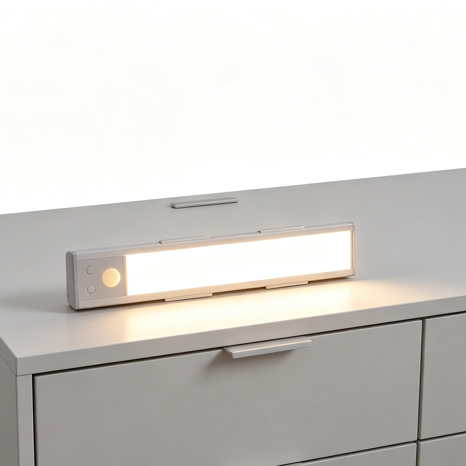 Cabilock 3er-pack Schrankleuchten mit Bewegungsmelder – Kabellose Unterbaubeleuchtung mit 3 Farbtemperaturen Und Dimmfunktion – Wiederaufladbare Led-lichtleisten mit Usb-c-anschluss für Küche,