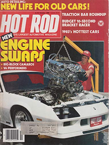 Hot Rod Magazine October 1982 New Engine Swaps
