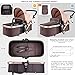 Infant Baby Stroller for Newborn and Toddler - Cynebaby Convertible Bassinet Stroller Compact Single Baby Carriage Toddler Seat Stroller Luxury Pram Stroller add Cup Holder Footmuff and Stroller Tray