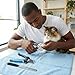 KIVMTAR Dog Nail Clippers for Large Dogs, Pet Nail Clipper Kit for Small & Large Dogs & Cats，Dog Nail Clippers for Dogs and Cats - Safe and Easy to Use，Professional Dog & Cat Nail Trimmers (White)