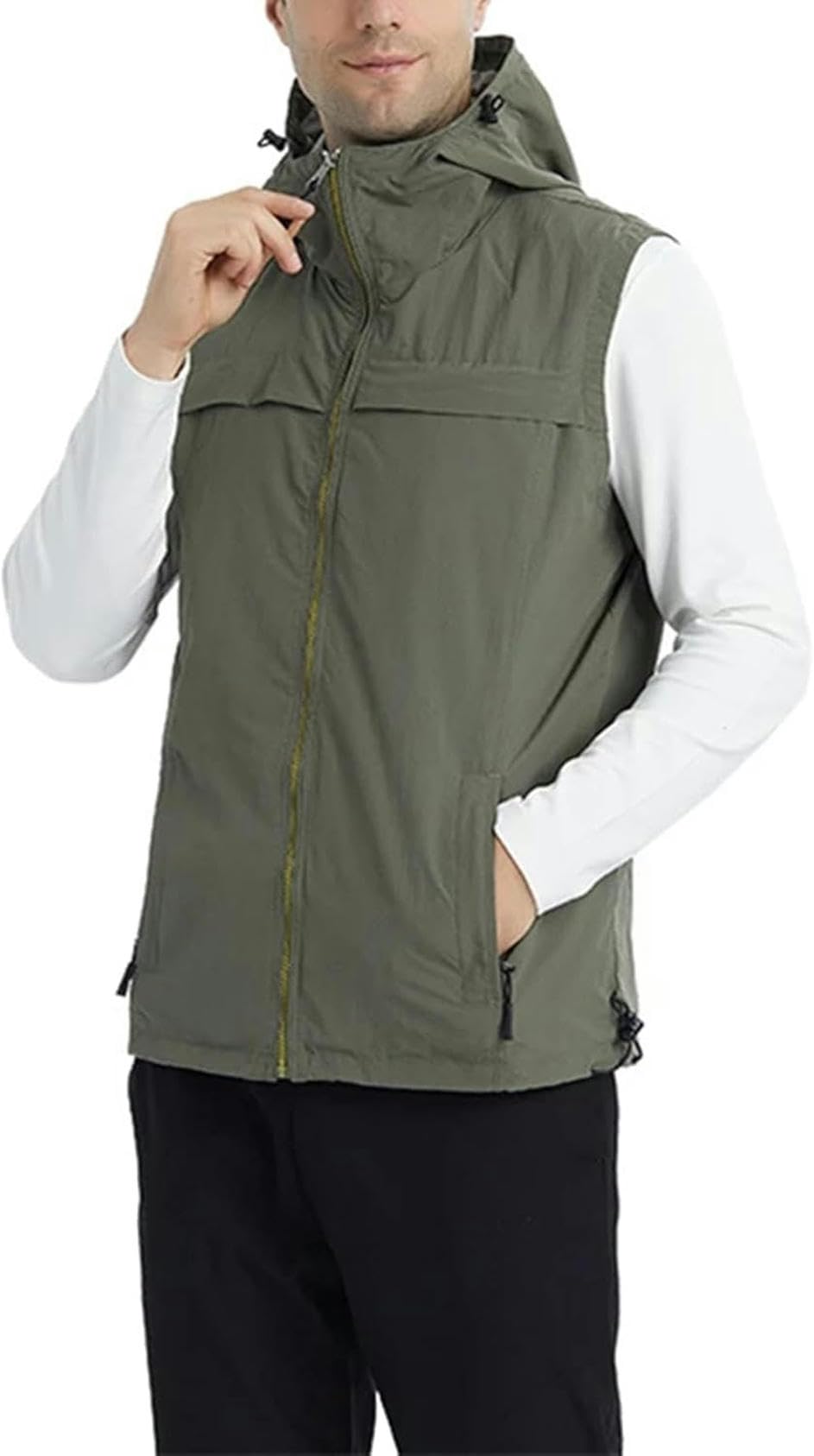 Vêtements de protection Faraday CNPRAZ gilet anti-ondes RF WiFi micro-ondes homme