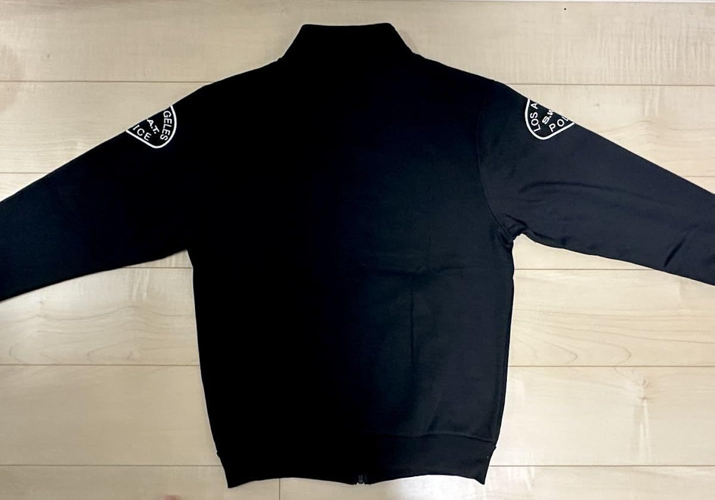 Amazon.co.jp: LAPD SWAT フリース ブラック XLサイズ ソフトシェル