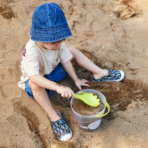 Image of EUXTERPA Toddler Water Shoes Boys Girls Summer Shoes | Kids Sandals Boys Girls Lightweight Slip On Shoes Children Breathable Quick Dry Pool Beach Sneakers