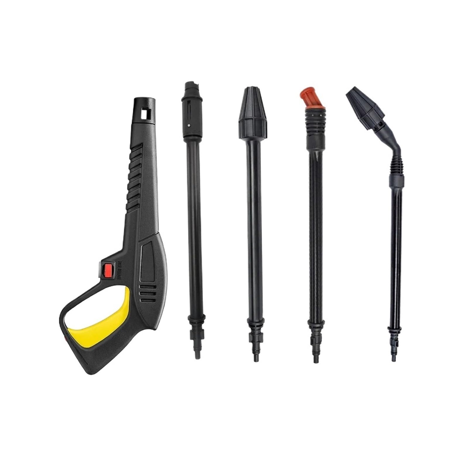 Ugello Lancia Idropulitrice Compatibile Con Lavor(Gun and 2 Lances) | Getto Potente Installazione Rapida Struttura Resistente Pulizia Efficace