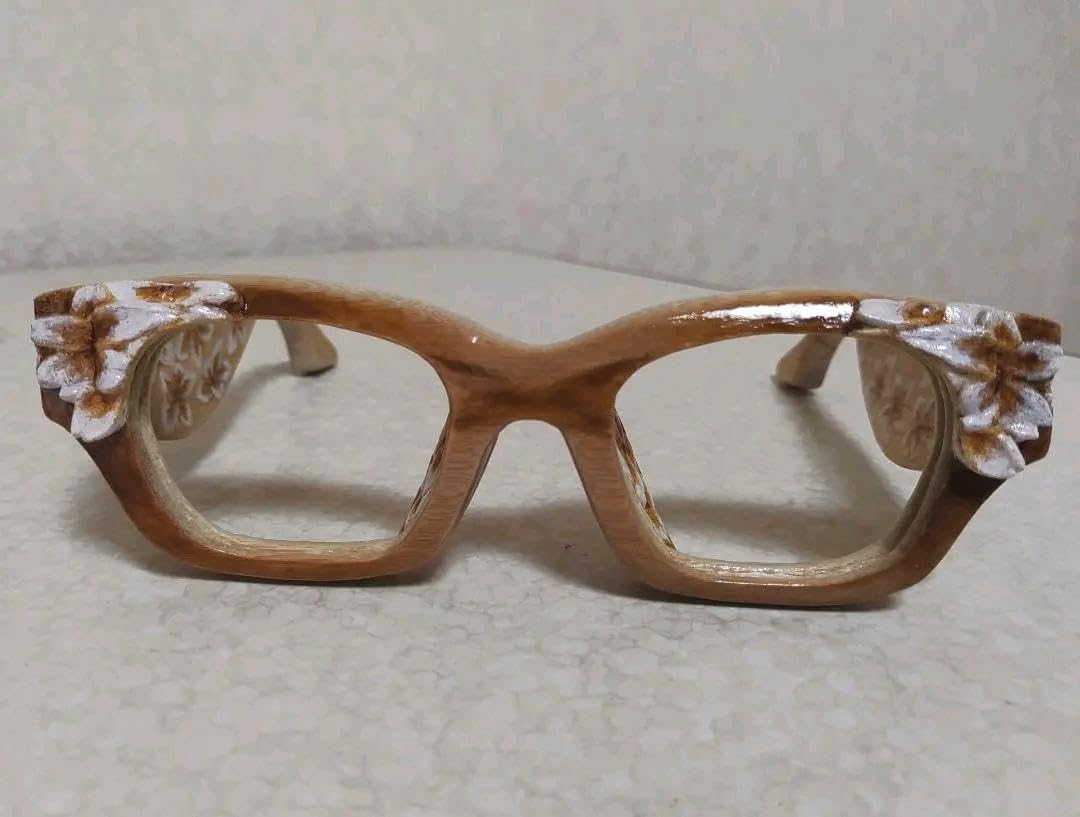 竹製鑑賞用眼鏡【 桜花 】 ハンドメイド　限定品 竹製鑑賞用眼鏡【 桜花 限定品 クチコミ - 過門香 上野バンブー