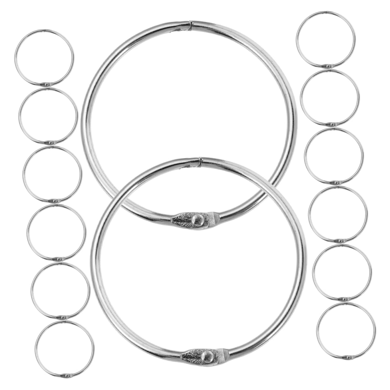 Garneck 150 PCS Anello della Doccia Tende da Doccia Ganci per Il Bagno Decorativi della Doccia Ganci Pista della della Doccia Ganci Doccia Ganci Asta di Anelli