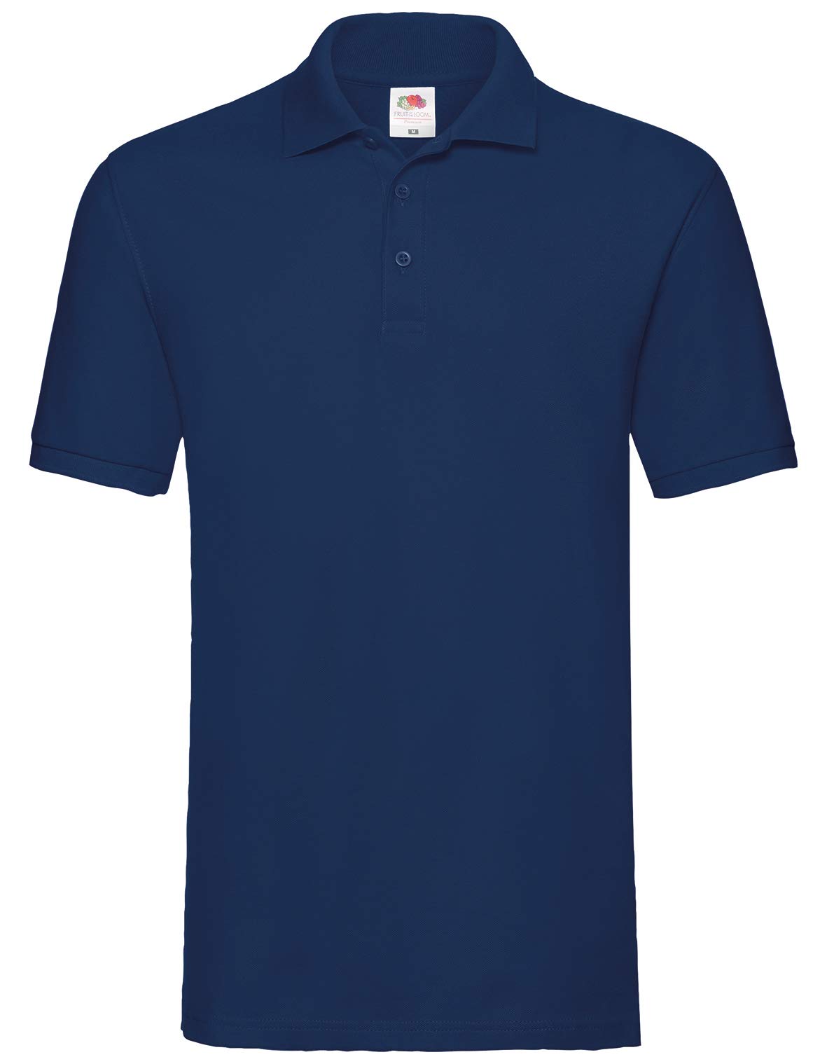 Fruit of the Loom Men's Polo Shirt, Dark Blue, XL