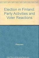 Pesonen Election Finland 0300008244 Book Cover