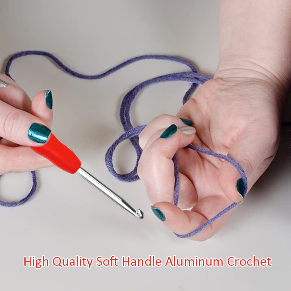 Ergonomic Crochet Hooks - 4.5mm Set -6