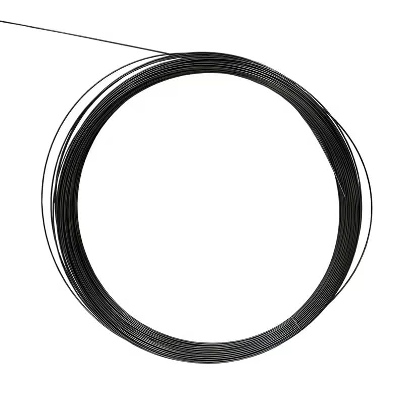 Superelastisches Nitinol-Formgedächtnislegierung, Nickel-Titan, gerader Draht, hyperelastisches Filament, Schwarz, 0,05 mm - 5 mm (0,6 mm x 10 m)