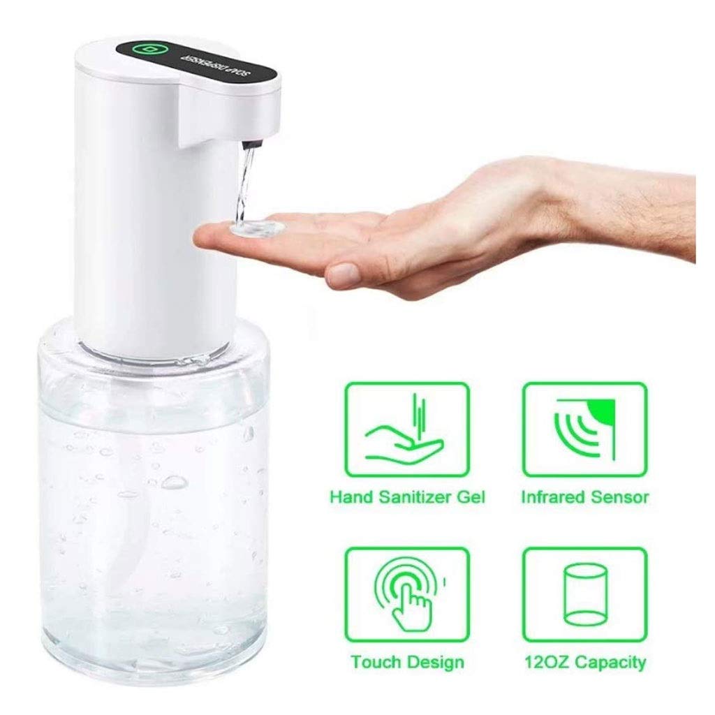 Sensor Automático Inteligente dispensador de jabón de Espuma de jabón de la Mano dispensador de Gel, sin Contacto automático dispensador de jabón-12OZ (350ml), for el niño