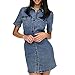 Produktbild JdY Damen Blusenkleid New Sanna taubenblau M (38)