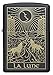 Zippo Wolf Tarot Card Black Matte Pocket Lighter