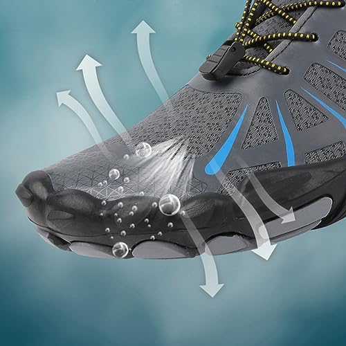 Orgone Womens Mens Water Shoes - Hiking Sneaker Closed Toe Outdoor Barefoot Shoes Quick Drying Lightweight Breathable Non-Slip Aqua Shoes Boating Fishing Diving Surfing Driving Yoga Upstream3