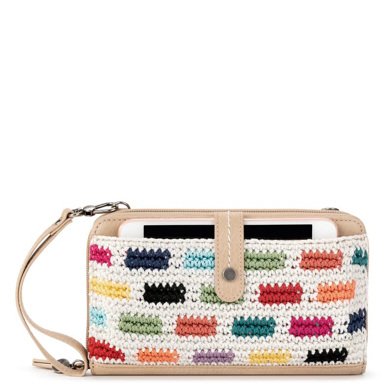 Image of The Sak Iris Smartphone Crossbody Purse - Small Women's Cellphone Bag & Wallet For Everyday- Convertible Wristlet With Zipper