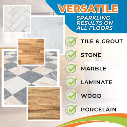 PH-Neutral Floor & Grout Cleaner – Safe for Tile, Stone & Marble – Daily Mopping and Routine Floor Cleaning – Professional Grade Formula - Image 4