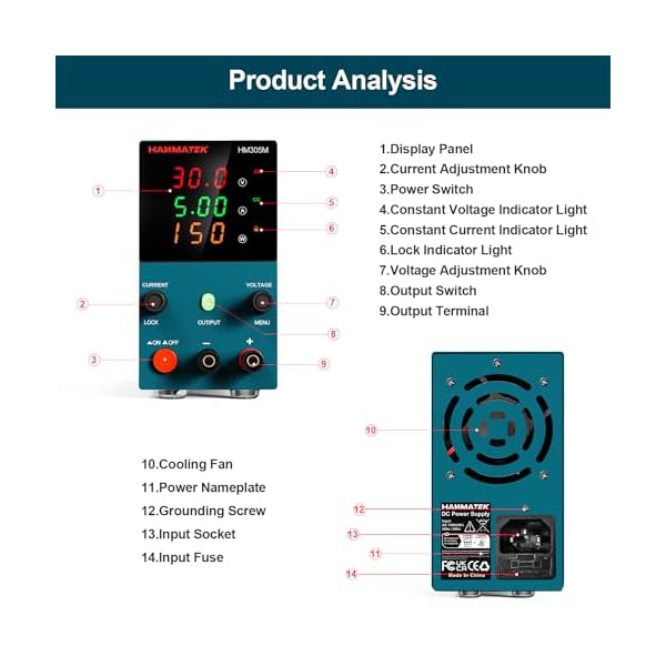 HANMATEK-DC-Power-Supply-0-30-V-0-5-A-HM305M-Mini-Variable-Switching-Digital-Bench-Power-Supply HANMATEK-DC-Power-Supply-0-30-V-0-5-A-HM305M-Mini-Variable-Switching-Digital-Bench-Power-Supply