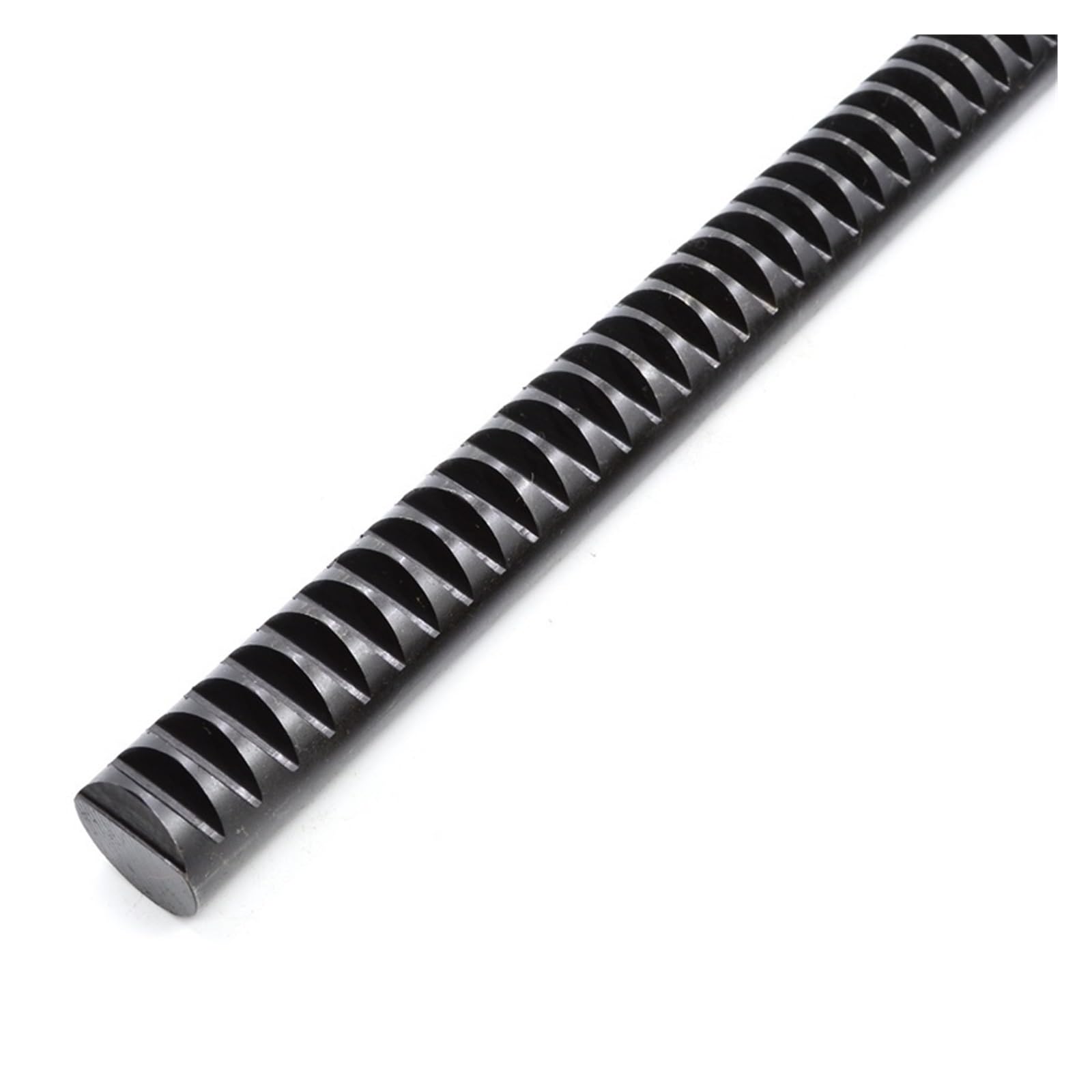 1 Stück zylindrische Zahnstange aus S45C-Stahl, Modul 0,5/0,8/1/1,5/2/3/2,5, Länge 500 mm, Ritzel-Führungsschiene, runde Zahnstange für CNC-Geräte(1.5 Module 16x500mm)