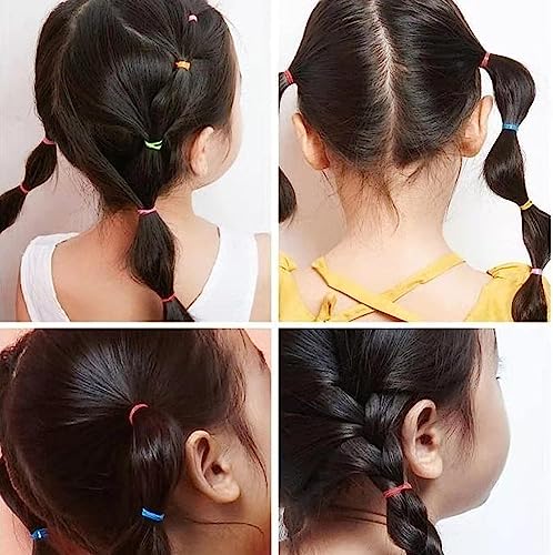 Image of Shining Diva Fashion 74-1220 Pcs Colorful Hair Bands, Hairpins, Ponytail Holders, Flower Clips, BB Clips, Bamboo Knots, Hair Extensions, Headbands for Girls Kids Baby Toddlers | A Box of Multipurpose Girls Hair Accessories Set | Birthday Gift for Girls