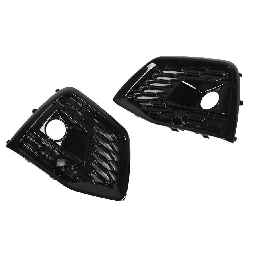 Remplacement lunette antibrouillard Audi Q5 80A 2021 calandre cassée solution - 2