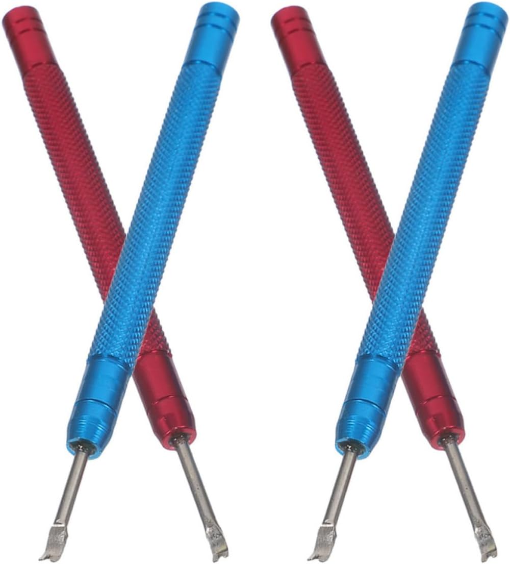 ULTECHNOVO 2 Pairs Carbon Steel Watch Pin Removal Tool for Precision Repair