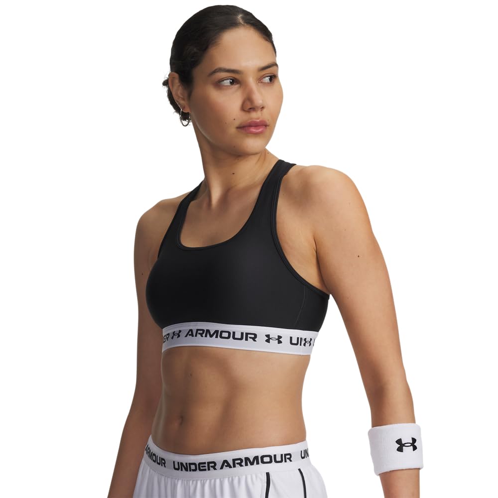 Under Armour Women's Crossback Mid Impact Sports Bra