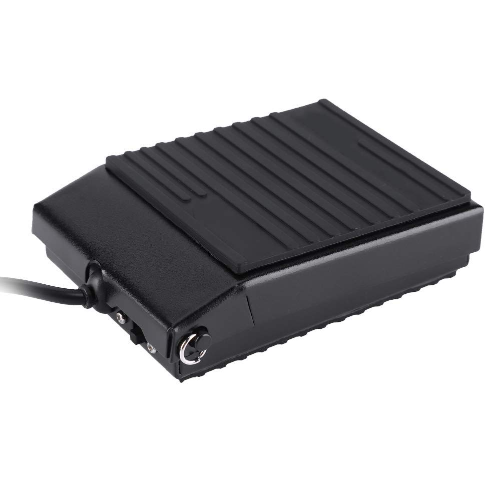 Sustain-Pedal für Keyboard, WTB004 Universelles Klavierpedal Geräuscharmes Halbpiedal Pianoaccessoire Polarisierbarer Schalter Pedal für Klavier und elektronisches Keyboard