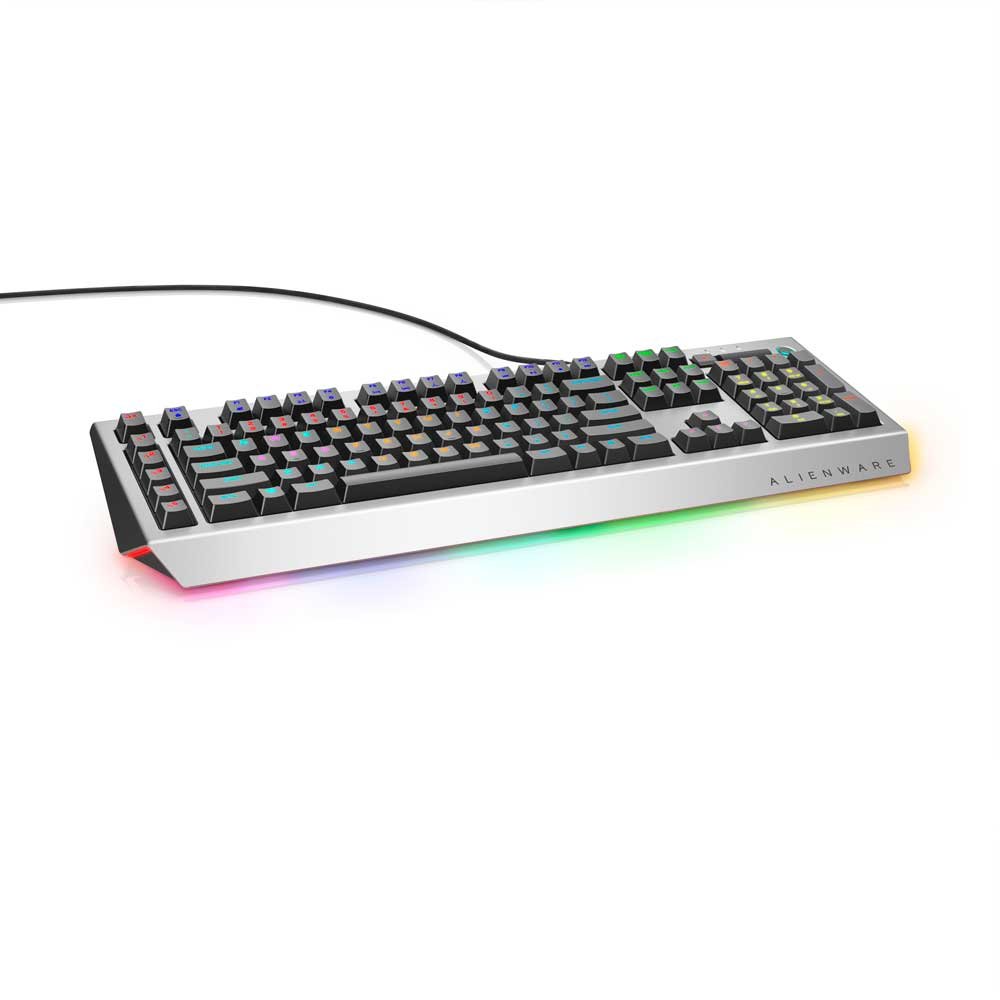 Teclado Alienware Pro Gaming | AW768, Dell, Teclados, Prata