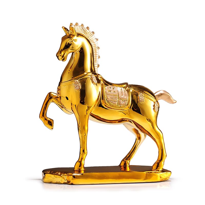 Estatua Decorativa de Caballo en Resina Moderna miniatura 3