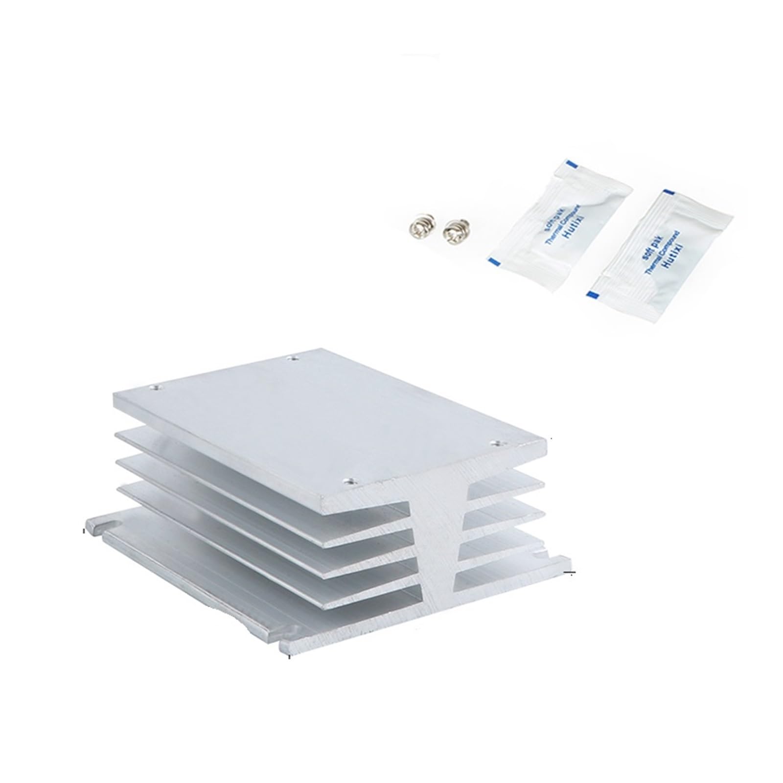 Relais statique SSR triphasé aluminium régulation thermique stable 10A 25A 40A