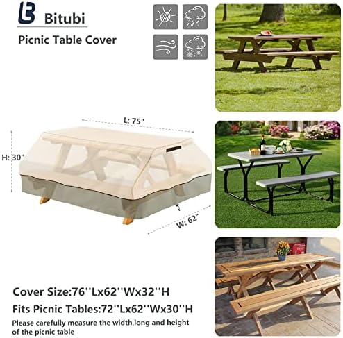 picnic table & bench covers