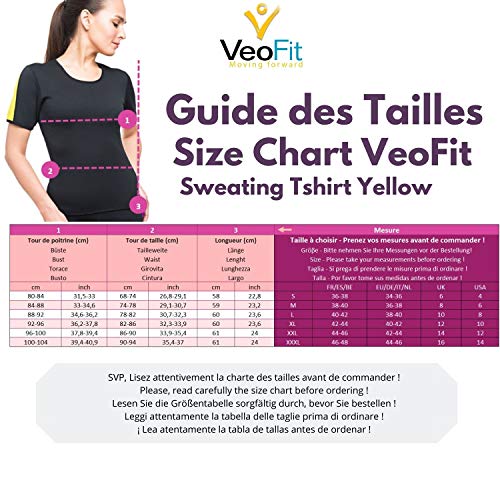 VEOFIT Maglietta di Sudorazione: Camicia