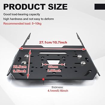 Amazon.com: Xitomer Luggage Rear Rack Fit for Tenere 700 XTZ690