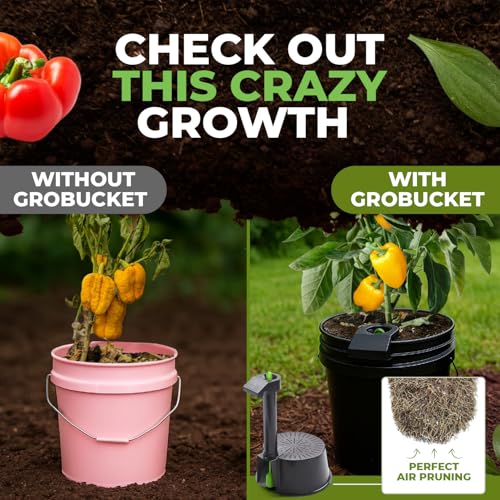 Image of Garden Kit (3PK) Self Watering Sub-Irrigated Planter Insert. Turn Any Bucket into a Self Watering Container Garden. Create an Indoor Or Outdoor, Space Saving and Portable Garden in Minutes.