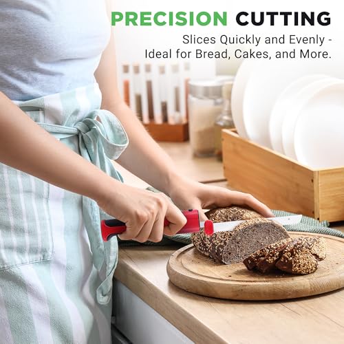 image for NutriChef Cordless Electric Knife | Easy to Use Constant ON/OFF Safety