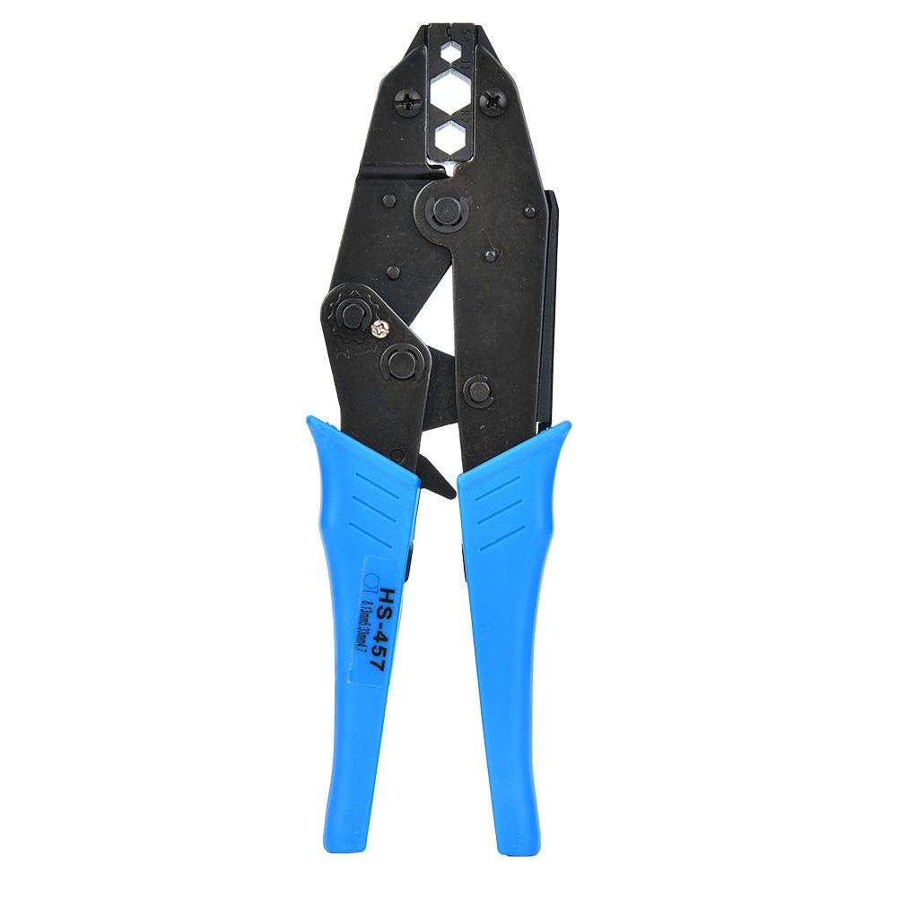 Vikye Hs-457 Ratchet Crimp Pliers Bnc/Tnc Coaxial Cable Crimping Tool 11,8.2,5.4Mm² Rg6 Rg58 Terminals Crimping Plier Hand Hardware Tool