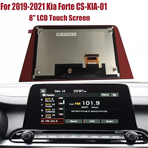 8" LCD Display Screen for 2019 2020 2021 Kia Forte Nav Radio 96160M7070WK by BUDHIUH - Image 2