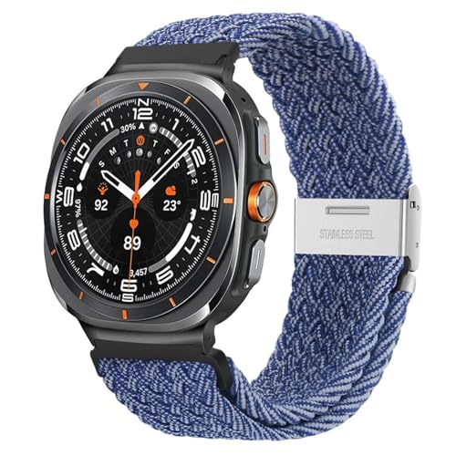 [JUNENTER] Galaxy Watch Ultra 47mm ���v�o���h �i�C�����e���ґg�\�����[�v�X�g���b�v�u���X���b�g (�X�^�[)